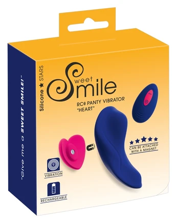 Sweet Smile Smile rc Panty Vibrator Heart Vibratorius