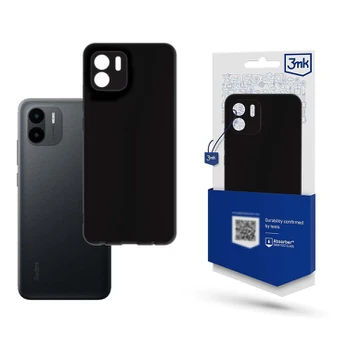 3MK Redmi A1 matinis dėklas – juodas