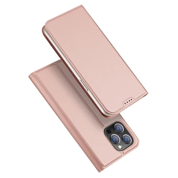 Dėklas Dux Ducis Skin Pro Wallet iPhone 15 Pro Max - Rožinis