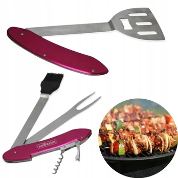 Daugiafunkcis Grilinimo Įrankis Bbq Kamping 30 cm