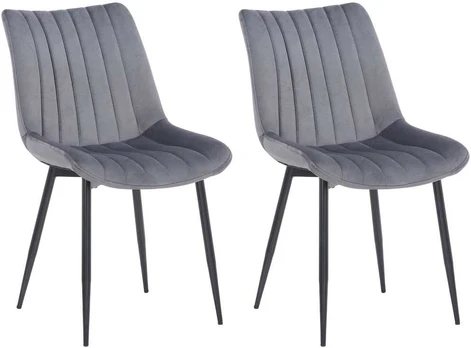 Mville 2 kėdžių rinkinys Rahden velvet