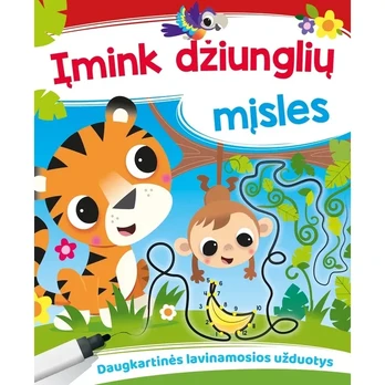 Knyga ĮMINK DŽIUNGLIŲ MĮSLES