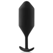 B-Vibe - Snug Plug 5 Black Analinis kaištis kaina