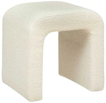 Stołek łuk bouclé SEVI, aukštis 43 cm