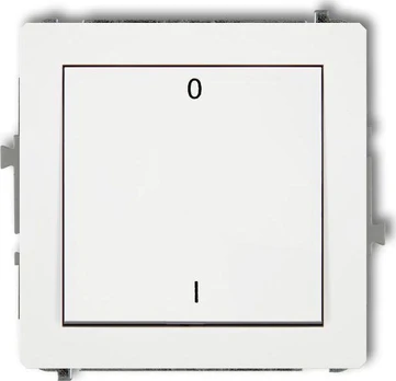 Karlik DECO dvipolis baltas / 0-1 / DWP -9
