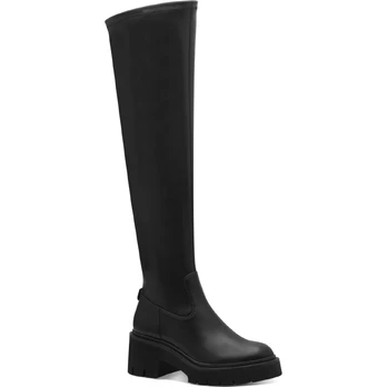 Auliniai moterims, Juoda, Overknee boot