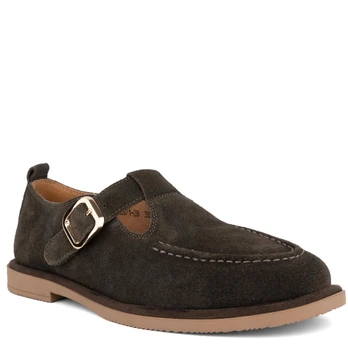 Loaferiai moterims, Žalia, Loafers