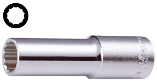 Galvutė 12-kampų 1/2" 32 mm
