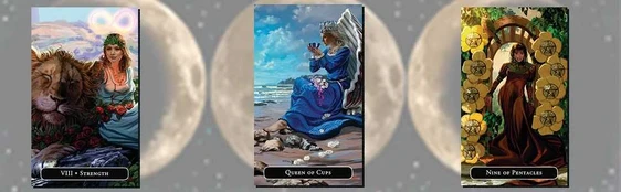 The Witches Tarott Mini kortos