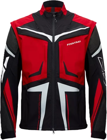 Striukė Finntrail ENDURO GraphiteRed 1308, Dydis: M