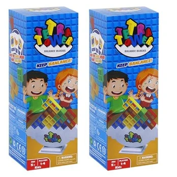 ARONRAVE Tetris bokšto žaidimas, 2 vnt.