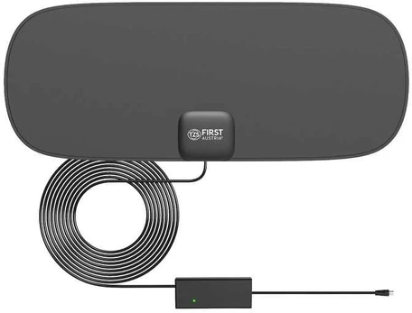 TZS First Austria TV InDoor Antenna, FM/VHF-UHF, USB Power Adapteris FA-3101