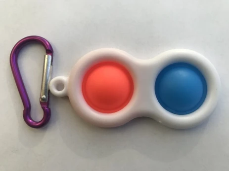 Silikoninis žaislas Pakabukas POP it Simple Dimple
