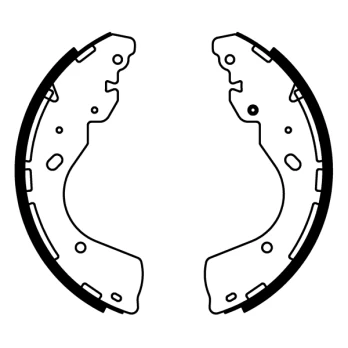 ABE C01060ABE Brake shoe set
