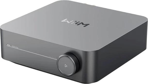 WiiM Amp Pro verkkovahvistin, tummanharmaa