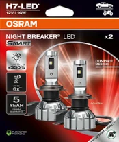 OSRAM 64210DWNBSM-2HB LED-pærer H7 16 W 12 V