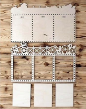 Triple frame "Flowers - bike" OR-051 kaina