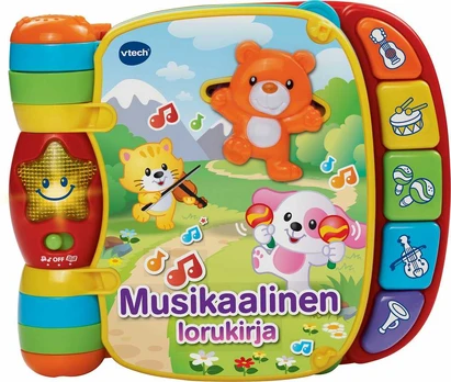 Vtech Baby Musikaalinen lorukirja, FI