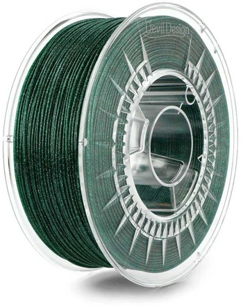 Plastikas Devil Design PLA - 1.75mm - 1kg - Galaxy Žalias