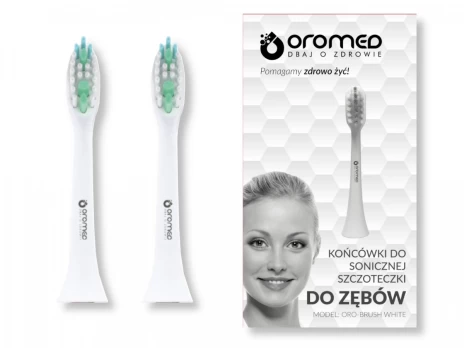 Sonic toothbrush tip ORO-BRUSH WHITE