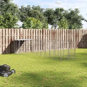 Voljeras šunims, sidabrinės spalvos, 6,05 m², plienas kaina
