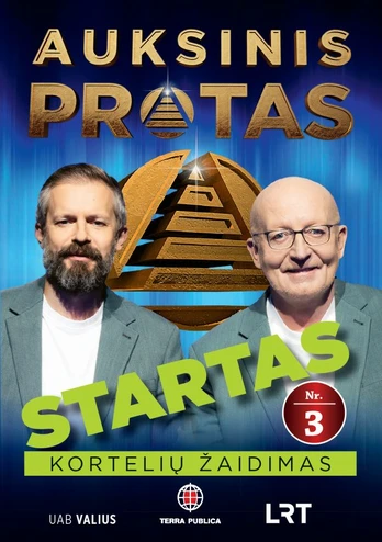 Stalo žaidimas „Auksinis protas. Startas Nr. 3“