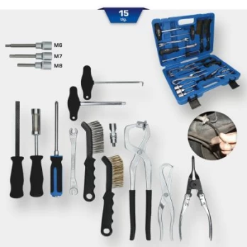 Stabdžių sistemos aptarnavimo montavimo įrankių rinkinys KS TOOLS BT701250