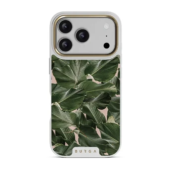 So Lush - Bannana Leaves iPhone 17 Pro Case, Elite Light (MagSafe) / Gold