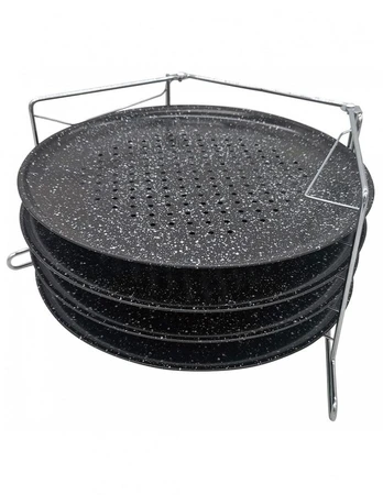 4 PICŲ KEPIMO DĖKLŲ RINKINYS KINGHOFF KH-1553
