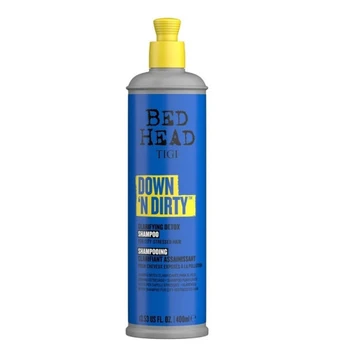 Tigi Bed Head Giliai valantis šampūnas Down N' Dirty Clarifying Detox Shampoo 400 ml