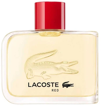 Lacoste Raudona EDT, 125 ml Purškiklis