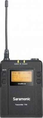 Saramonic transmitter with TX9 microphone for UwMic9 wireless audio system