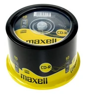 CD-R diskai MAXELL, 700MB, 52X, 80min., 50 vnt., rietuvėje