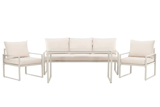 Lauko baldų komplektas Catania, beige