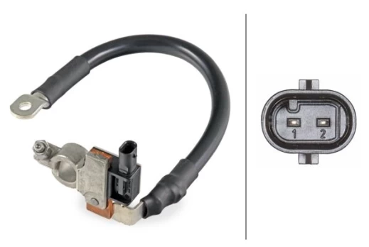 Jutiklis, akumuliatoriaus valdymas HELLA 6PK 010 942-901