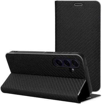 LUNA Book Carbon dėklas SAMSUNG A26 5G juodas