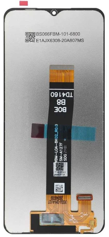 Dėklas LCD Ekranas for SAMSUNG a12 a127 (Refub. without frame)