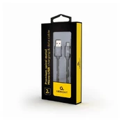 Laidas Gembird Premium USB To Micro USB USB 2.0, Micro USB, 2 m, pilka kaina