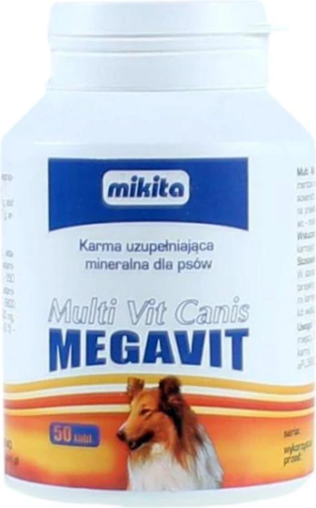 MIKITA MULTI VIT DOG / MEGAVIT / 50vnt.