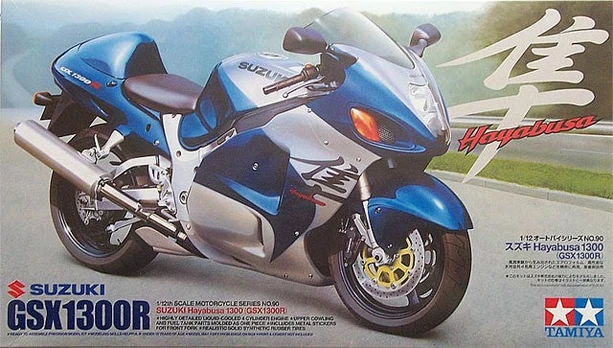Konstruktorius Tamiya - Suzuki GSX1300R Hayabusa, 1/12, 14090