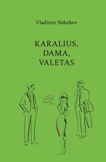 KNYGA Karalius, dama, valetas