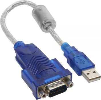 USB adapteris InLine USB - RS- 232 Mėlyna (33304D)
