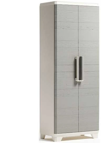 aukščio Linear Wood drabužių spinta, 248100, KETER [17210299]