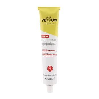 YELLOW COLOR PERMANENT plaukų dažai, 100 ml
