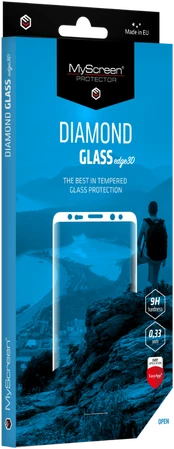 MyScreen DIAMOND GLASS edge3D Juodas