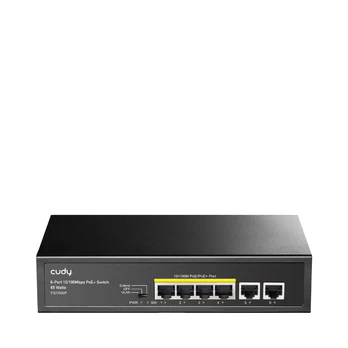 Switch FS1006P 6xFE (4xPoE+) 65W
