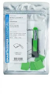 Šakotuvas Smart Keeper Smartkeeper SmartKeeper Mini "SD Port" Blocker grün 4 Stk.+Key