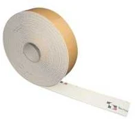 Benefit isoleringstape, hvid - 3x50 mm, 10 m rulle