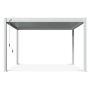 Pavėsinė Pergola DELUXE 3.6x4, balta