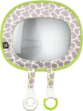 Benbat Car Mirror with organizer G-Collection - Gray/Green